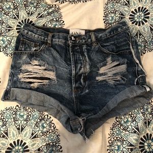 One Teaspoon Classic Outlaw Shorts